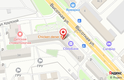 Торговая компания Авалон в Октябрьском районе на карте