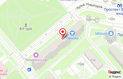 Магазин для парикмахеров ЕвропаПроф на проспекте Ветеранов на карте