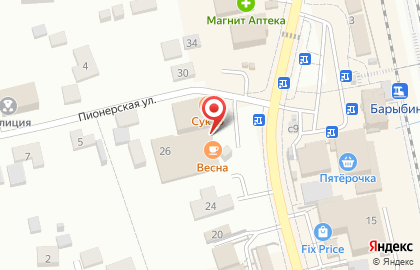 Универсам Верный в Москве на карте