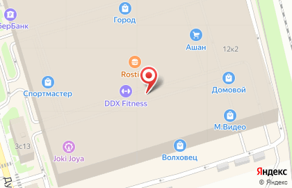 Салон связи Евросеть на метро Авиамоторная на карте