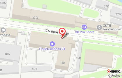 Оптовая фирма Нева Плюс на Сабировской улице на карте