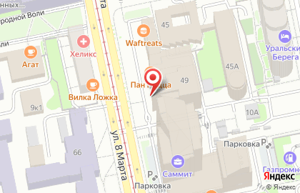 Сеть центров недвижимости Северная казна на карте