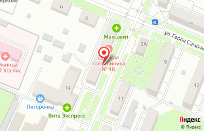 Детская музыкальная школа №5 на Кировской улице на карте