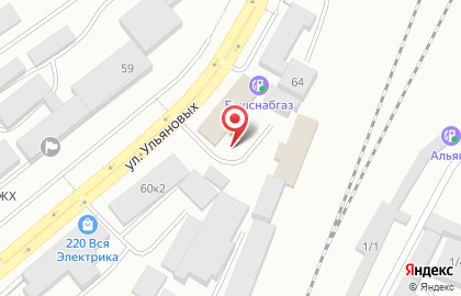 ООО Ремкомплект на улице Ульяновых на карте