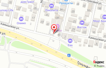 Билетная касса Kassir.ru на Камышовой улице на карте
