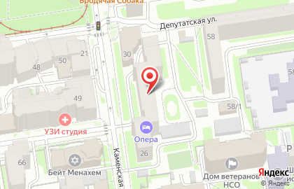 Мастерская по ремонту обуви и изготовлению ключей в Новосибирске на карте
