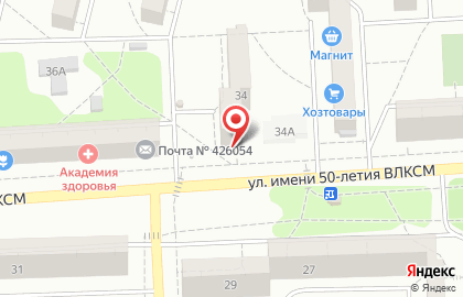 Косметическая компания Faberlic в Ижевске на карте