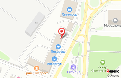 Центр кровли Покрофф-саранск на улице Титова на карте