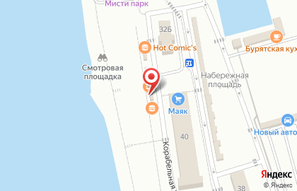 Киоск фастфудной продукции Мега Шаурма на карте