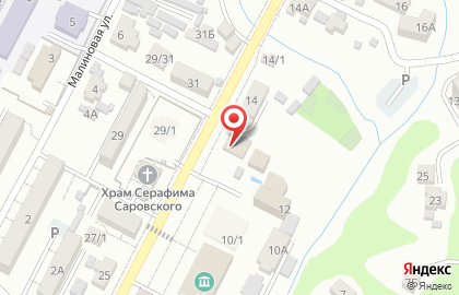Магазин автозапчастей на Петрозаводской (Орёл-Изумруд), 12 на карте