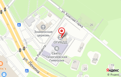 Отдел ГИБДД Управления МВД России по городскому округу Красногорск на карте