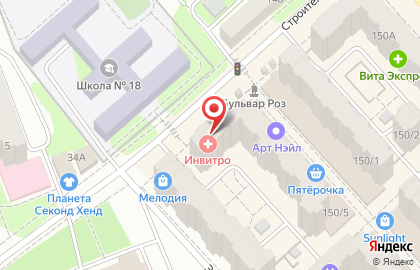 Парикмахерская Золушка на улице Тельмана на карте