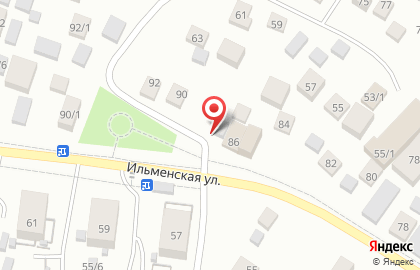 Алкомаркет Ремикс на Ильменской улице на карте