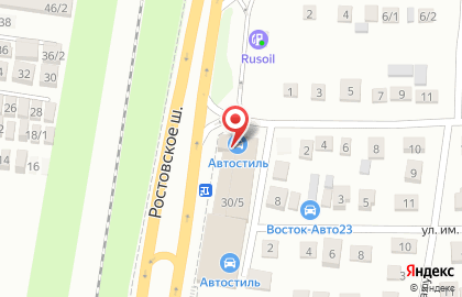 Автотехцентр Юмал-авто в Краснодаре на карте