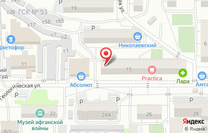 Клуб настольных игр Dice на карте
