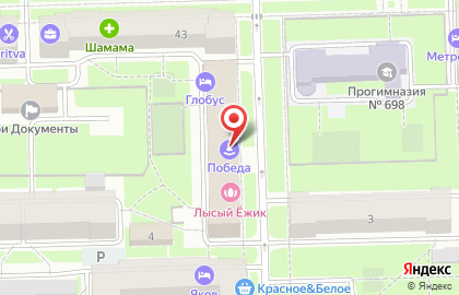 Общежитие для рабочих ЖилСервис в Яковлевском переулке на карте