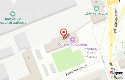 Центр занятости населения во Владимире на карте