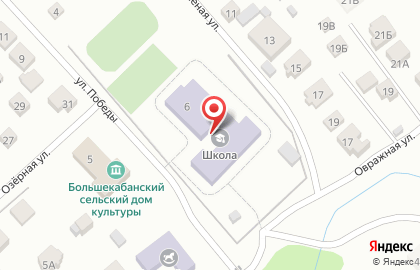 Средняя общеобразовательная школа, с. Большие Кабаны на карте