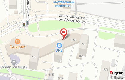 Магазин цветов и сувениров Цветы для любимых на улице Ярославского на карте