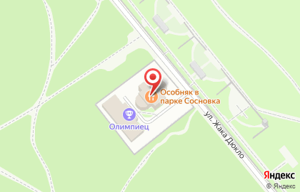Банкомат, Банк Александровский, ОАО, Выборгский район на улице Жака Дюкло на карте