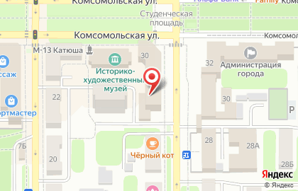 Банкомат Московский Индустриальный банк, филиал в г. Туле на улице Трудовые Резервы на карте
