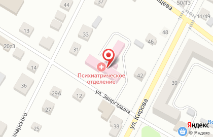 Кимрская ЦРБ на карте