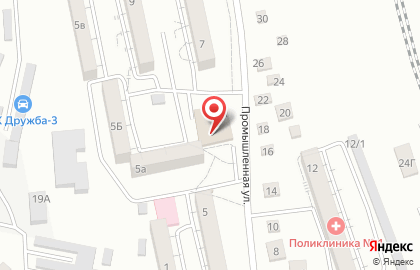 Магазин товаров для дома КанцХоз на Промышленной улице на карте