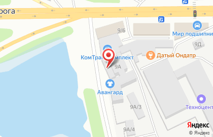 Центр Азимут на Трактовой улице на карте