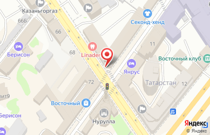 Бюро Технической Инвентаризации Республики Татарстан на улице Парижской Коммуны на карте