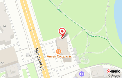 Дорстроймеханизация, ЗАО на карте