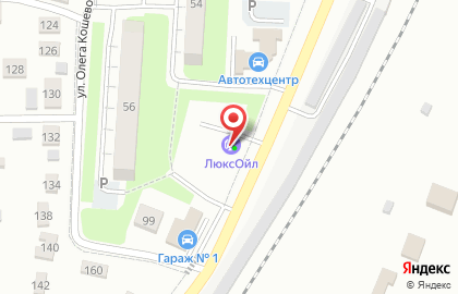 Автостоянка в Брянске на карте