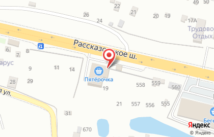 Магазин разливных напитков Старая Прага в Тамбове на карте