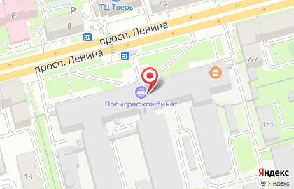 ОАО Банкомат, Среднерусский банк Сбербанка России на проспекте Ленина на карте