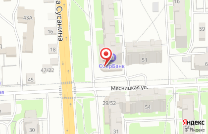 Банкомат СберБанк в Костроме на карте