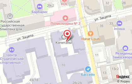 ООО Хубер Текнолоджи на улице Зацепа на карте