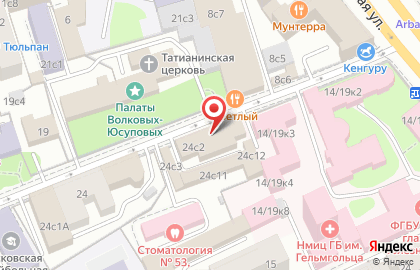 БЦ На Харитоньевском на Красных воротах на карте