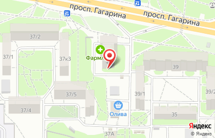 Аптека ОренЛек на проспекте Гагарина на карте