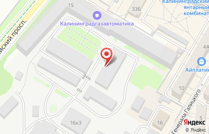 Научно-производственное предприятие Гамма на Гвардейском проспекте на карте