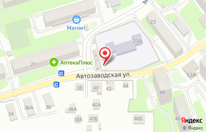 Микрофинансовая организация Захочу-Перехвачу на Автозаводской улице на карте