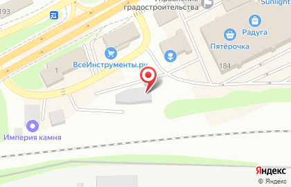 Торгово-строительная компания Архангельский лес в Правобережном районе на карте
