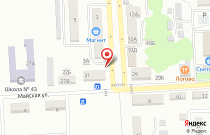 Продовольственный магазин Балтика на карте