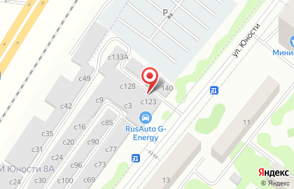 Автосервис Вектор в Сосновоборске на карте
