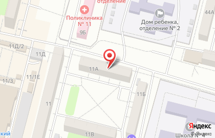 Парикмахерская Красотка на Заозёрной улице на карте
