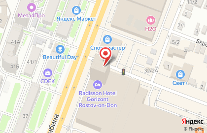 Интернет-магазин KANZLER на проспекте Михаила Нагибина на карте