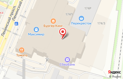 Банкомат ВТБ на Ленинском проспекте, 174п на карте