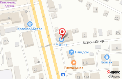Гостиница в Воронеже на карте