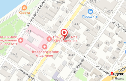 Цветочное ателье Тюльпан на карте