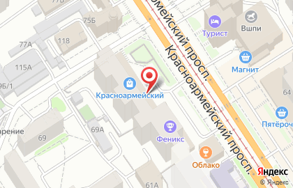 Магазин Westfalika на Красноармейском проспекте на карте
