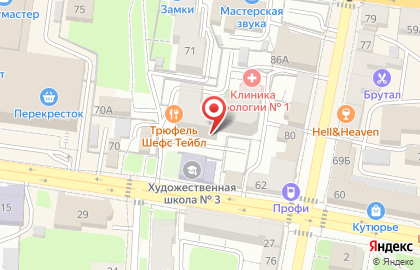 Салон мягкой мебели Добрый Стиль в Железнодорожном районе на карте