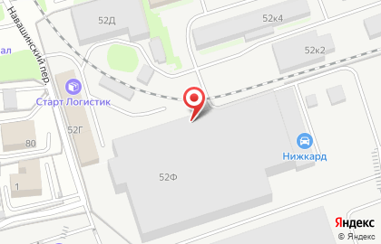 Торговая компания Корсар на Московском шоссе на карте